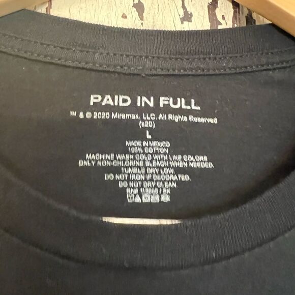 Retro Men’s Paid In Full Movie T-shirt. Size Large. - Picture 4 of 9